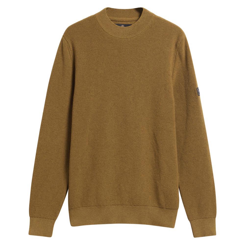 Barbour International Crawley Crew Neck Jumper Brown